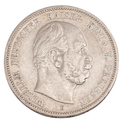 Deutsches Kaiserreich / Preussen - 5 Mark 1876/B,