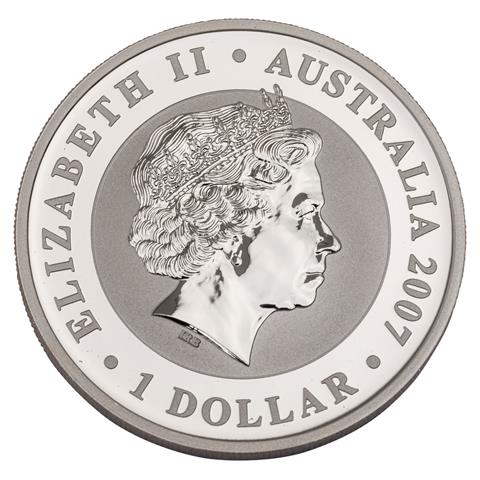 Australien /SILBER - Elisabeth II. 1$, 1 oz KOALA 2007 PP