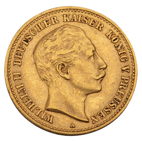 Deutsches Kaiserreich / Preussen . 10 Mark 1905/A,