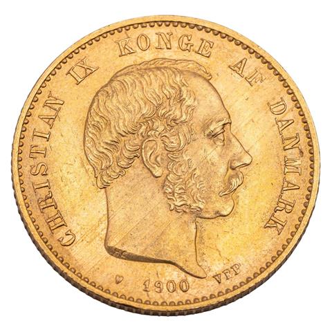 Dänemark /GOLD - Christian IX. 20 Kroner 1900