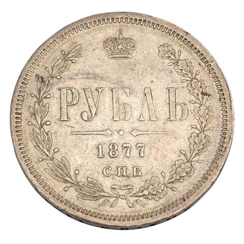 Russland - Rubel 1877