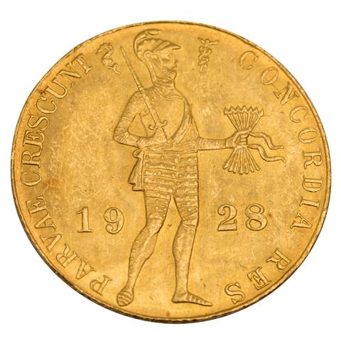 Niederlande /GOLD - 1 Dukat 1928