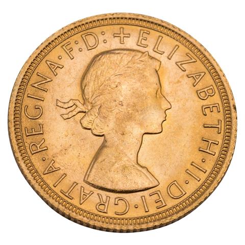 GB/GOLD - 1 Sovereign 1968