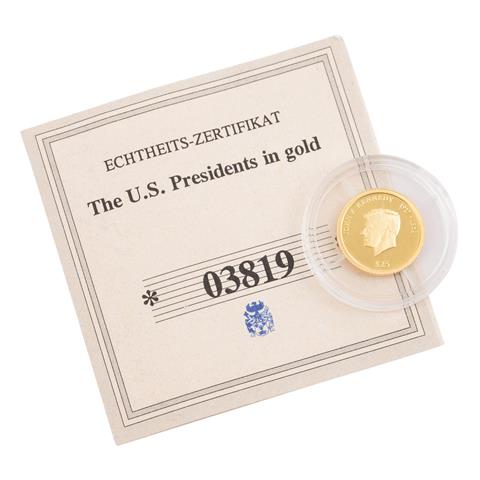 Liberia -  25 Dollars, JFK,