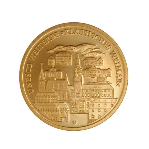 BRD /GOLD - 100 Euro, UNESCO: Weimar 2006-A