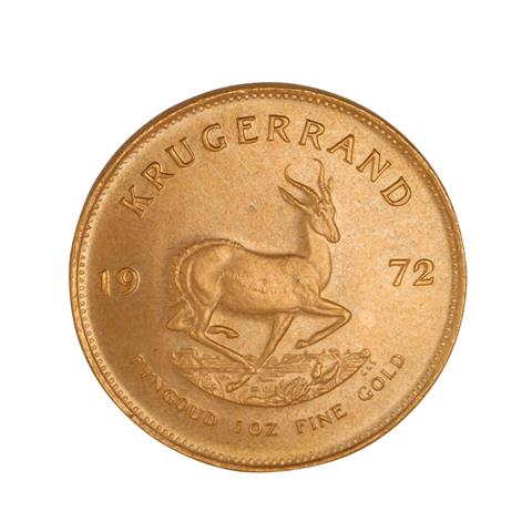 Südafrika /GOLD - 1 oz Krügerrand 1972