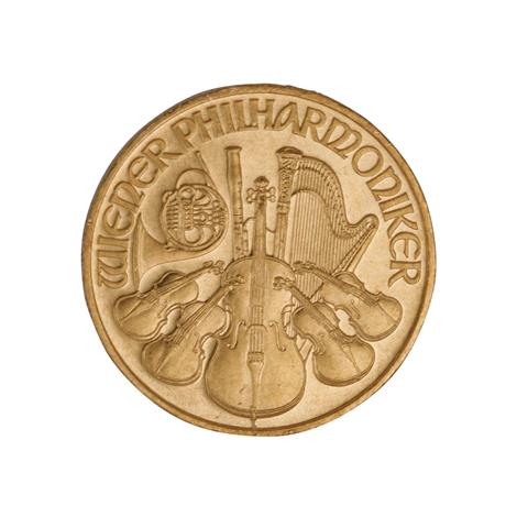 Österreich /GOLD -  500 Schilling Wiener Philharmoniker Gold - 1/4 oz