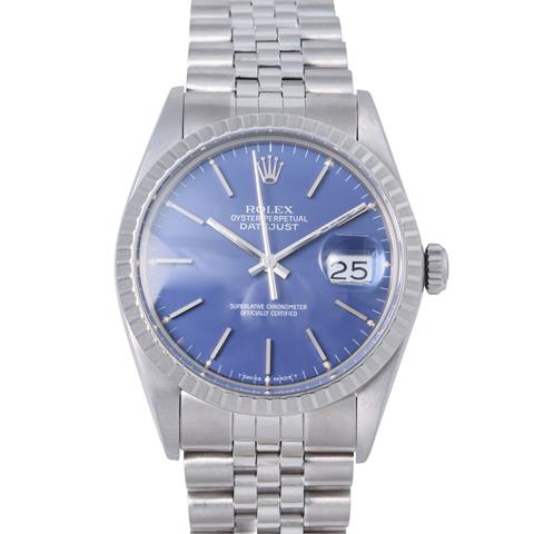 ROLEX Vintage Datejust "Blau", Ref. 16030. Armbanduhr.