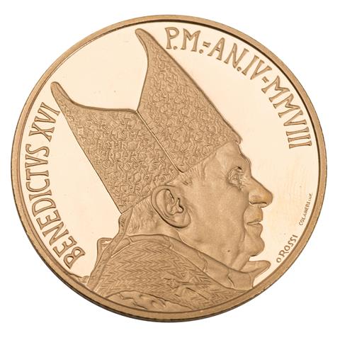 Vatikan - 50 Euro 2008, Pietà von Michelangelo, GOLD,