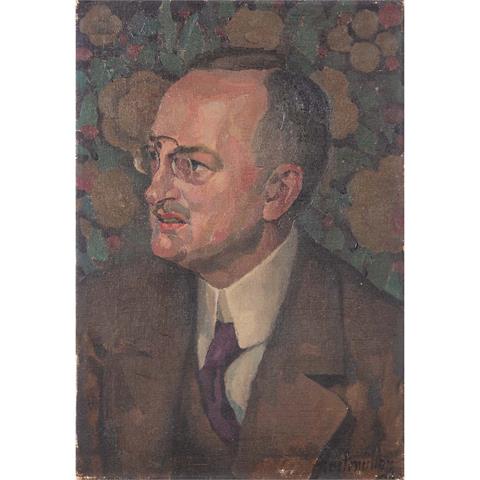 HEITMÜLLER, wohl August (1873-1935), "Herrenportrait",