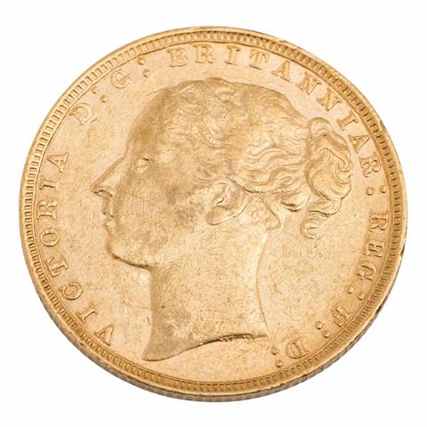 GB/GOLD - 1 Sovereign 1880