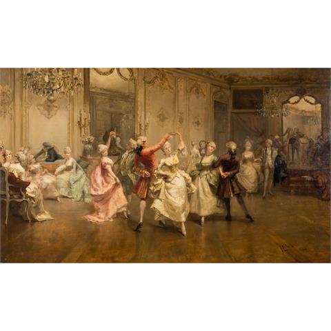LUDOVICI, ALBERT II (1852-1932) "Im Ballsaal" 1886