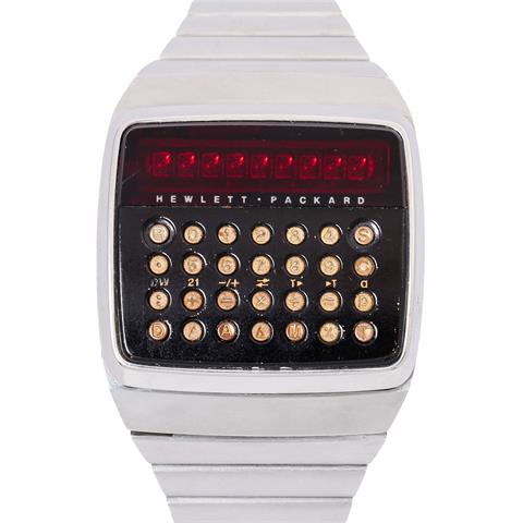 HEWLETT-PACKARD Taschenrechneruhr ca. 1977, Armbanduhr