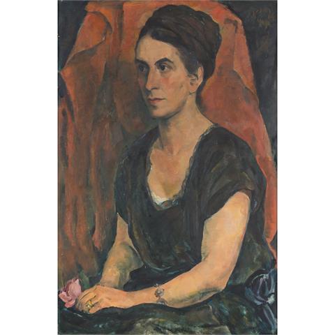SCHALLER-HÄRLIN, KÄTE (1877-1971), "Portrait der Hedwig Heuss",