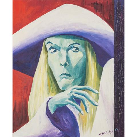 PÉRILLAUD, CHRISTIANE (1929-2004), "Surreales Portrait",