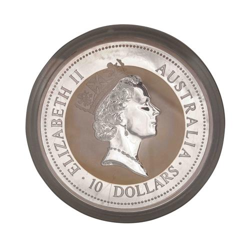 Australien /SILBER - 10 $  Elisabeth II. 10 oz Kookaburra 1994