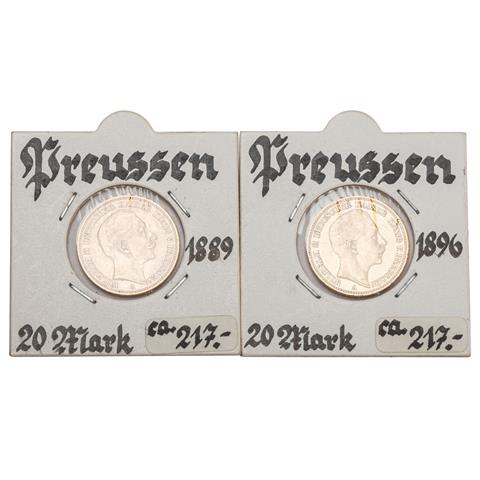 Preussen/GOLD - 2 x 20 Mark