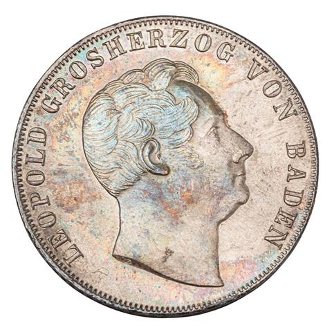 Altdeutschland - Baden, Leopold 2 Gulden 1852