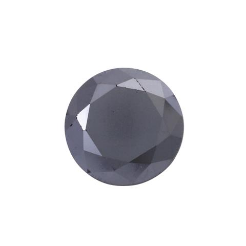 Loser, schwarzer Diamant von ca. 4,92 ct,