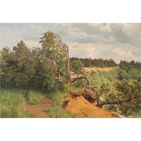 MALER DES SPÄTEN XIX JAHRHUNDERTS "Südliche Landschaft" 1880