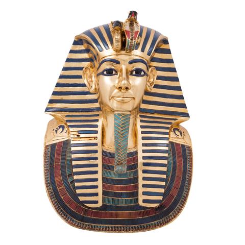 Goldene Gesichtsmaske des Tutanchamuns,