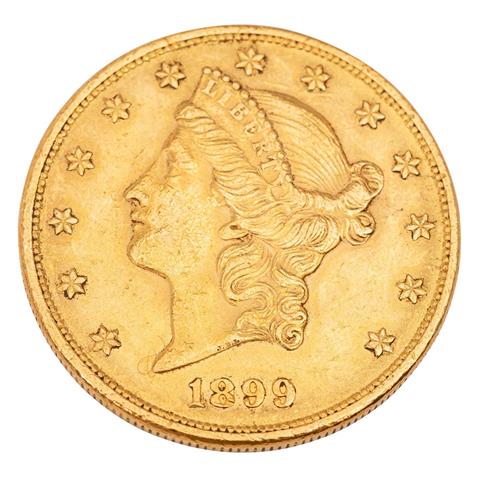 USA/GOLD - 20 Dollars 1899