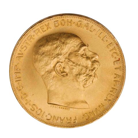 Österreich/GOLD - 100 Kronen 1915/NP, Franz-Joseph, vz.,