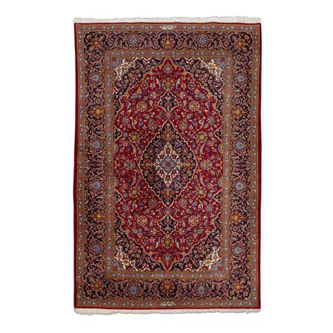 Orientteppich. KESCHAN 'SHADSAR'/IRAN, 20. Jh., 214x143 cm.