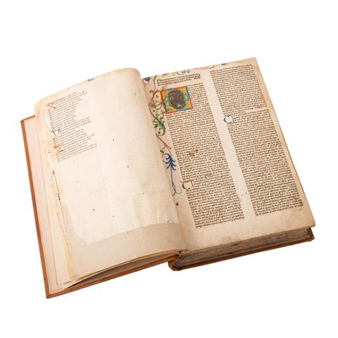 Außergewöhnliche und prachtvolle Rarität : Mittelalterliche Enzyklopädie, 15.Jh. -
