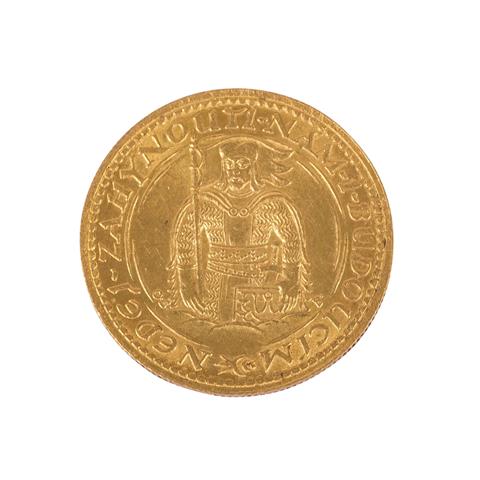 Tschechoslowakische Republik /GOLD - St. Wenzel 1 Dukat 1925,