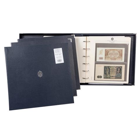 Sammlung Banknoten des Deutschen Reichs, ex. 1871/1945,