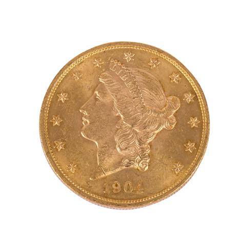 USA/GOLD - 20 Dollars 1904