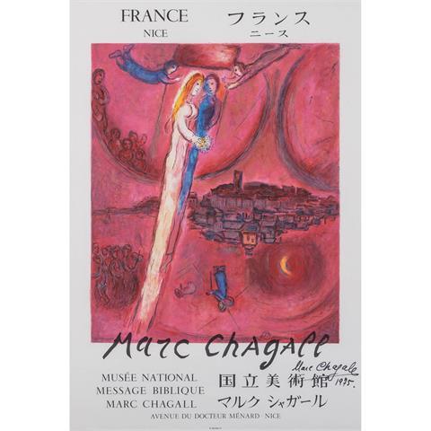 CHAGALL, MARC (1887-1985) "Le Cantique des Cantiques" 1975