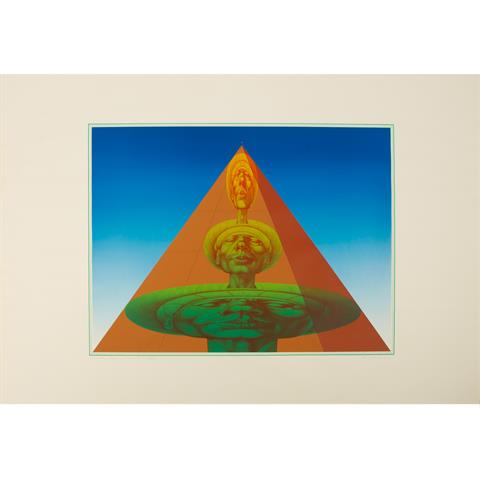 HAUSNER, RUDOLF (1914-1975) "Adamspyramide" 1972