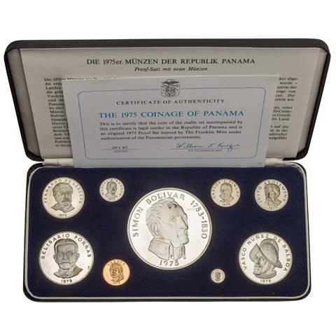 Panama - Franklin Mint Set 1975 PP