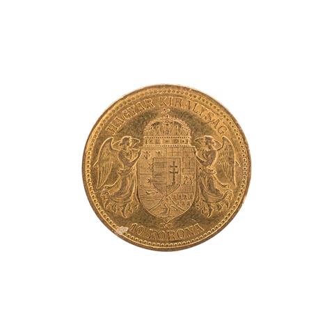 Österreich-Ungarn /GOLD - 10 Kronen 1894/KB