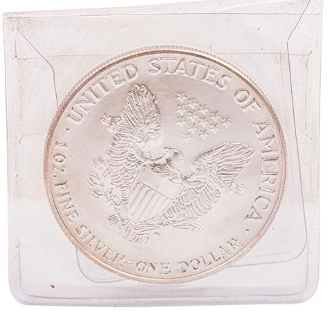 USA /SILBER - 1 oz American Silver Eagle 1987
