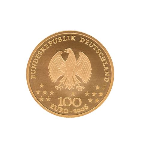 BRD/GOLD - 100 Euro GOLD fein, UNESCO: Weimar 2006-A
