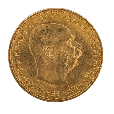 Österreich /GOLD  - Franz Josef I. 20 Kronen 1915/NP