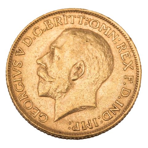 Großbritannien /GOLD - Georg V, 1 Sovereign 1911
