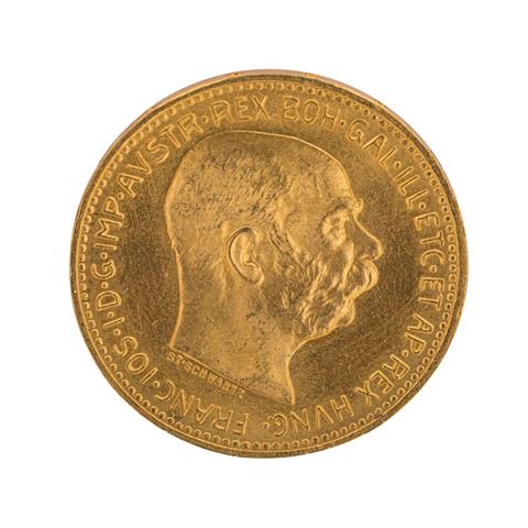 Österreich /GOLD  - Franz Josef I. 20 Kronen 1915/NP