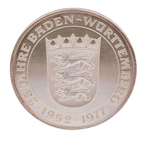 SILBER - Medaille 25 Jahre Württemberg / Staufer,