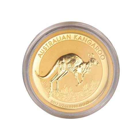 Australien/GOLD - 50 Dollars 2017/P, Australian Kangaroo,
