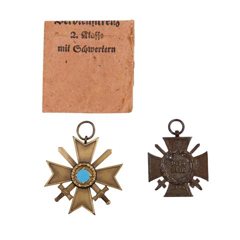Dt. Reich - II. Weltkrieg, Kriegsverdienstkreuz mit Schwertern 2. Klasse 1939