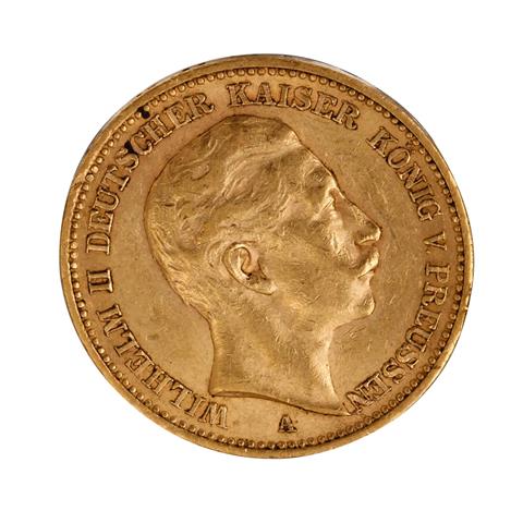 Preussen/GOLD - 20 Mark 1906 A