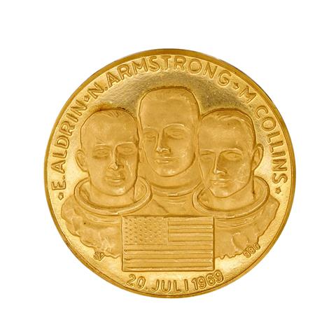 Goldmedaille - Apollo XI 20. Juli 1969