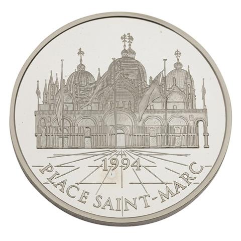 Frankreich /SILBER - 100 Francs 'Place Saint-Marc' 1994 PP