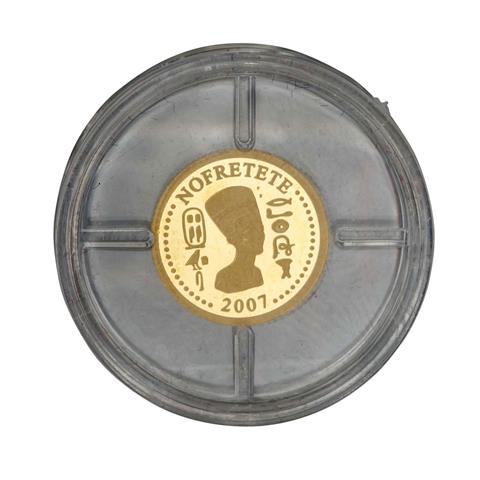 Togo - 1.500 CFA Francs 2007, Nofretete, GOLD,