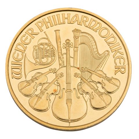 Österreich /GOLD - 50 € Wiener Philharmoniker 1/2 oz 2004