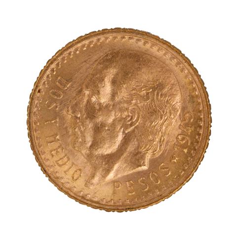 Mexiko /GOLD - Centenarios 2,5 Pesos 1945